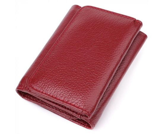 Купить Компактный кошелек удобного формата из натуральной кожи ST Leather 23077 Бордовый, фото , изображение 2, характеристики, отзывы