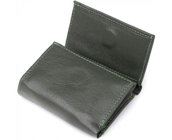 Купить Женский миниатюрный кошелек из натуральной кожи ST Leather 23083 Зеленый, фото , изображение 5, характеристики, отзывы