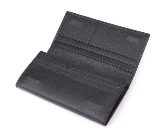 Купить Женский вертикальный кошелек из натуральной кожи ST Leather 23084 Черный, фото , изображение 5, характеристики, отзывы