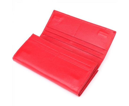 Купить Красивый кошелек для женщин с монетницей из натуральной кожи ST Leather 23105 Красный, фото , изображение 5, характеристики, отзывы