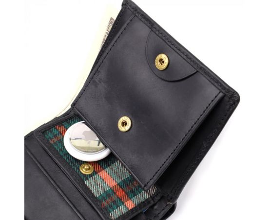 Купить Мужской вертикальный кошелек из матовой натуральной кожи Tony Perotti 20832_1 (1165 nero) Черный, фото , изображение 8, характеристики, отзывы