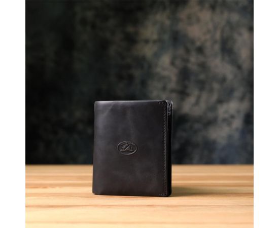Купить Мужской вертикальный кошелек из матовой натуральной кожи Tony Perotti 20832_1 (1165 nero) Черный, фото , изображение 9, характеристики, отзывы