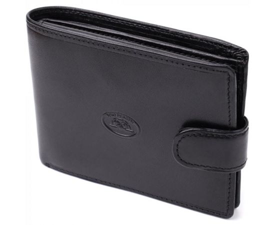 Придбати Бумажник мужской из гладкой натуральной кожи Tony Perotti 20853_1 (396A-Q nero) Черный, image , характеристики, відгуки