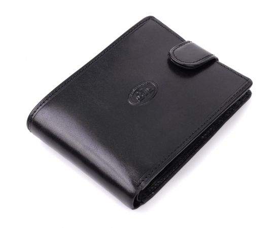 Придбати Бумажник мужской из гладкой натуральной кожи Tony Perotti 20853_1 (396A-Q nero) Черный, image , зображення 5, характеристики, відгуки