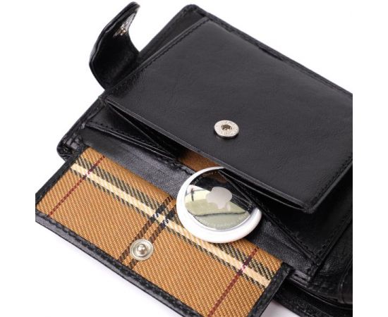 Придбати Бумажник мужской из гладкой натуральной кожи Tony Perotti 20853_1 (396A-Q nero) Черный, image , зображення 9, характеристики, відгуки