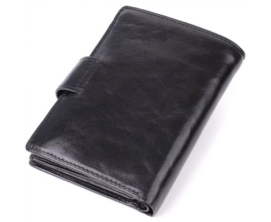 Придбати Удобный кошелек из глянцевой натуральной кожи Tony Perotti 20875_1 (1693 nero) Черный, image , зображення 2, характеристики, відгуки