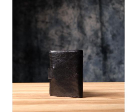 Придбати Удобный кошелек из глянцевой натуральной кожи Tony Perotti 20875_1 (1693 nero) Черный, image , зображення 11, характеристики, відгуки