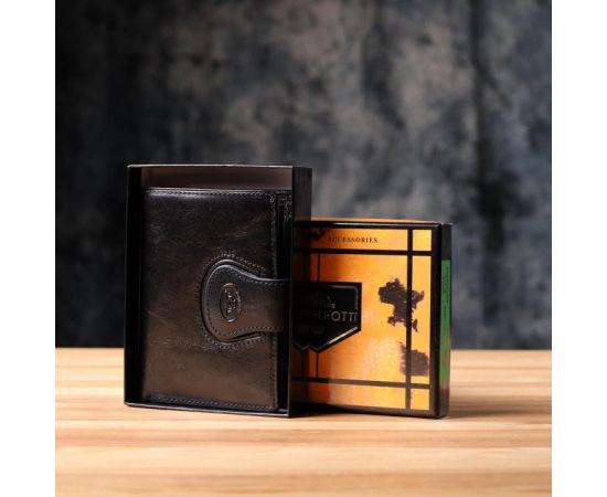 Придбати Удобный кошелек из глянцевой натуральной кожи Tony Perotti 20875_1 (1693 nero) Черный, image , зображення 12, характеристики, відгуки