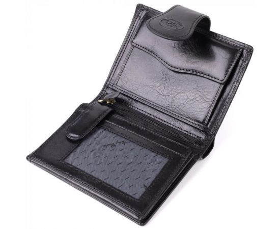 Придбати Удобный кошелек из глянцевой натуральной кожи Tony Perotti 20875_1 (1693 nero) Черный, image , зображення 6, характеристики, відгуки