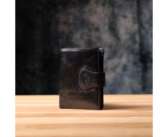 Придбати Удобный кошелек из глянцевой натуральной кожи Tony Perotti 20875_1 (1693 nero) Черный, image , зображення 10, характеристики, відгуки