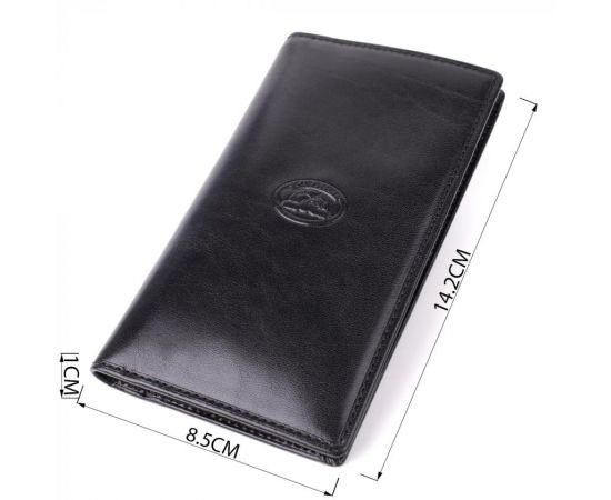 Придбати Бумажник для мужчин из глянцевой натуральной кожи Tony Perotti 20889_1 (1438 nero) Черный, image , зображення 3, характеристики, відгуки
