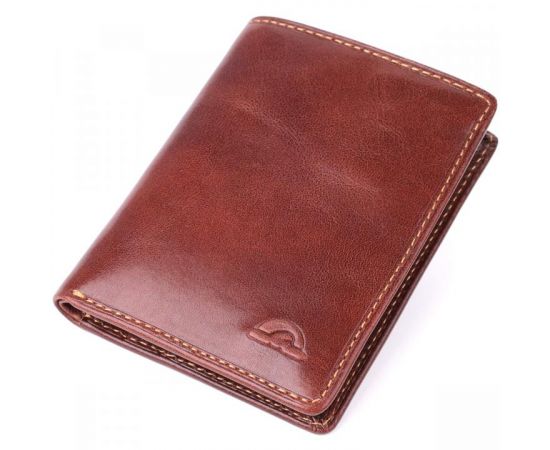 Придбати Бумажник для мужчин из глянцевой натуральной кожи Tony Perotti 20897_1 (3549 moro) Коричневый, image , характеристики, відгуки