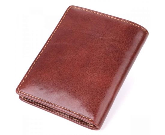 Придбати Бумажник для мужчин из глянцевой натуральной кожи Tony Perotti 20897_1 (3549 moro) Коричневый, image , зображення 2, характеристики, відгуки