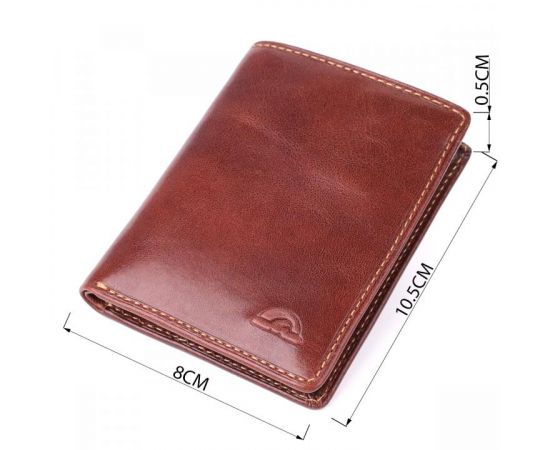 Придбати Бумажник для мужчин из глянцевой натуральной кожи Tony Perotti 20897_1 (3549 moro) Коричневый, image , зображення 3, характеристики, відгуки