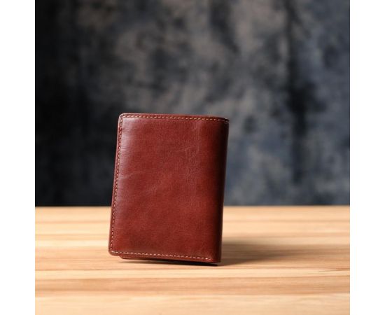 Придбати Бумажник для мужчин из глянцевой натуральной кожи Tony Perotti 20897_1 (3549 moro) Коричневый, image , зображення 9, характеристики, відгуки