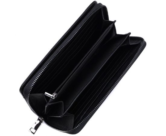 Купить Мужской клатч с блоком для карт из натуральной кожи ST Leather 22694 Черный, фото , изображение 8, характеристики, отзывы