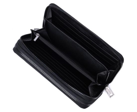 Купить Стильный мужской клатч на два отделения из натуральной кожи ST Leather 22700 Черный, фото , изображение 8, характеристики, отзывы