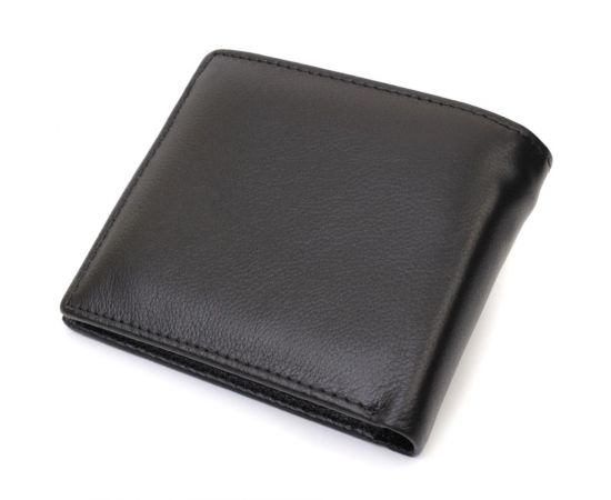 Купить Мужское портмоне из натуральной кожи ST Leather 22734 Черный, фото , изображение 2, характеристики, отзывы