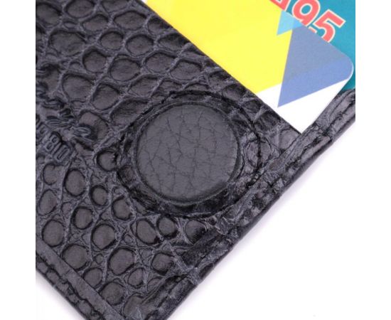 Купить Практичный мужской кошелек-зажим из натуральной кожи KARYA 22851 Серый, фото , изображение 9, характеристики, отзывы