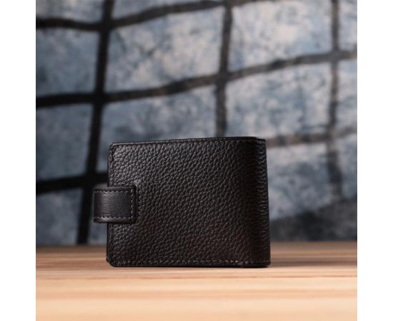 Купить Стильное портмоне из люксовой зернистой кожи флотар GRANDE PELLE 22875 Черный, фото , изображение 11, характеристики, отзывы
