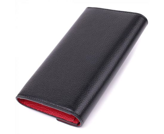 Купить Вместительное портмоне для женщин из натуральной кожи Tony Bellucci 22887 Черный, фото , изображение 2, характеристики, отзывы