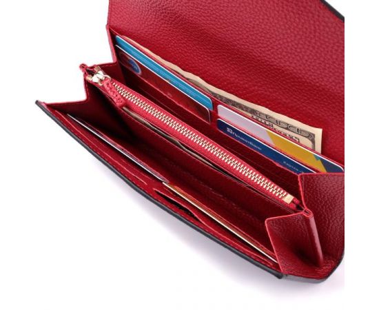 Купить Вместительное портмоне для женщин из натуральной кожи Tony Bellucci 22887 Черный, фото , изображение 5, характеристики, отзывы