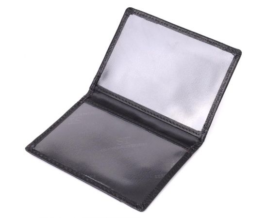 Придбати Мужской кошелек для карточек из натуральной кожи ST Leather 23091 Черный, image , зображення 5, характеристики, відгуки
