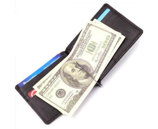 Купить Зажим для денег из мягкой натуральной кожи Tony Perotti 20847_1 (5000 moro) Коричневый, фото , изображение 8, характеристики, отзывы