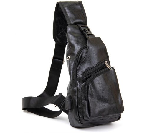 Купить Сумка кросс боди смарт из кожзама Vintage 20571 Черная, фото , характеристики, отзывы