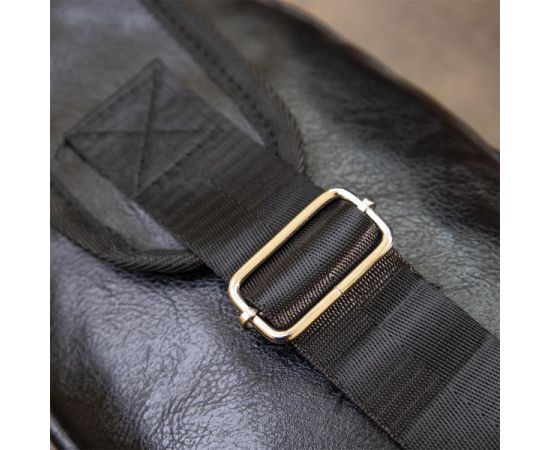 Купить Сумка кросс боди смарт из кожзама Vintage 20571 Черная, фото , изображение 9, характеристики, отзывы