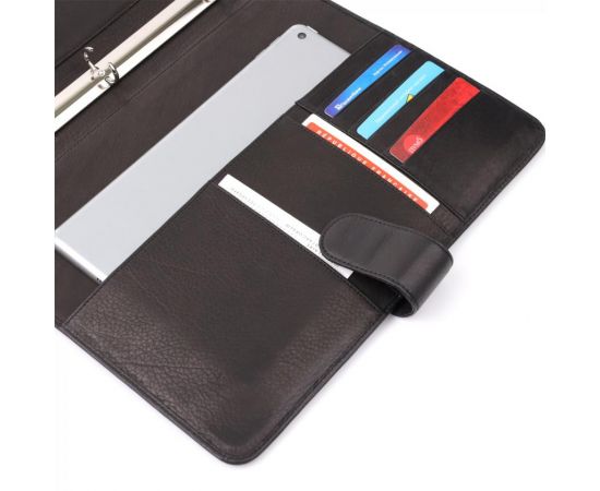 Придбати Деловой органайзер из зернистой натуральной кожи Tony Perotti 20840_1 (2283 nero) Черный, image , зображення 9, характеристики, відгуки