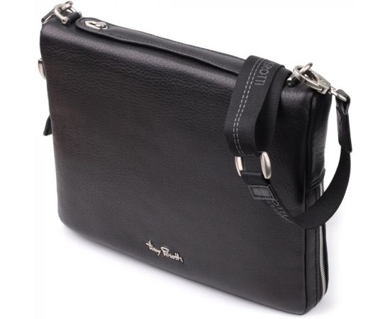 Купить Мужская сумка для планшета из мягкой натуральной кожи Tony Perotti 20846_1 (9594-28) nero Черный, фото , характеристики, отзывы