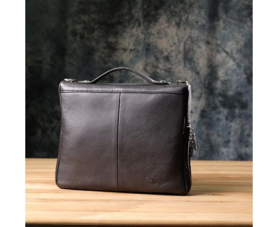 Купить Мужская сумка для планшета из мягкой натуральной кожи Tony Perotti 20846_1 (9594-28) nero Черный, фото , изображение 10, характеристики, отзывы