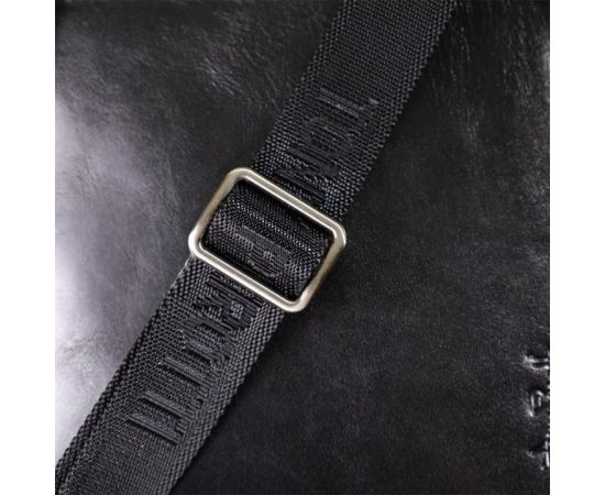 Купить Мужская сумка через плечо из гладкой натуральной кожи Tony Perotti 20855_1 (9137-20 nero) Черный, фото , изображение 13, характеристики, отзывы