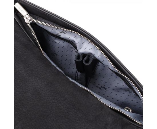 Купить Мужская сумка через плечо из зернистой натуральной кожи Tony Perotti 20865_1 (9270G-25 nero) Черный, фото , изображение 7, характеристики, отзывы