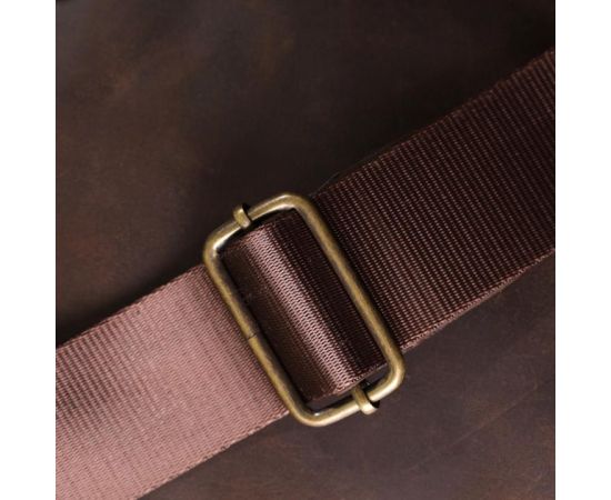 Купить Мужская сумка через плечо из винтажной натуральной кожи Shvigel 20866_1 Коричневый, фото , изображение 10, характеристики, отзывы