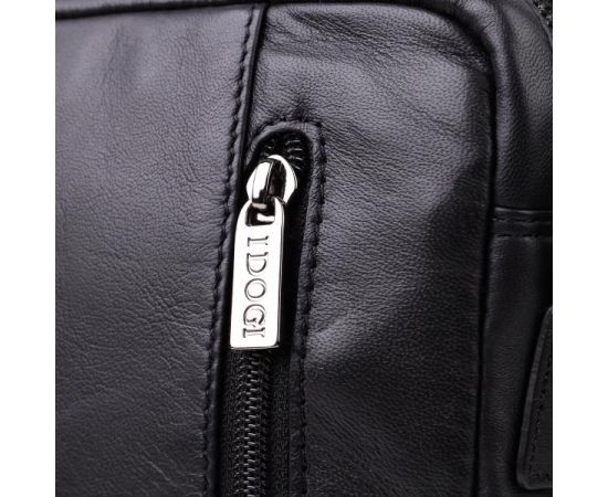 Придбати Стильная мужская сумка через плечо из натуральной кожи Tony Perotti 20882_1 (6047 nero) Черный, image , зображення 6, характеристики, відгуки