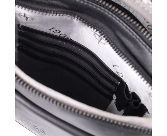 Придбати Стильная мужская сумка через плечо из натуральной кожи Tony Perotti 20882_1 (6047 nero) Черный, image , зображення 9, характеристики, відгуки