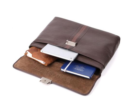 Купить Стильная мужская сумка для ноутбука из натуральной кожи Tony Perotti 20903_1 (9514 moro) Коричневый, фото , изображение 8, характеристики, отзывы