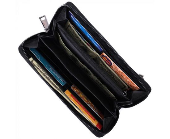 Купить Удобный клатч для мужчин из натуральной кожи ST Leather 22681 Черный, фото , изображение 8, характеристики, отзывы