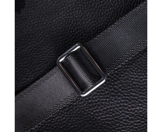 Купить Удобная вертикальная сумка для мужчин из натуральной кожи Vintage 22862 Черный, фото , изображение 10, характеристики, отзывы