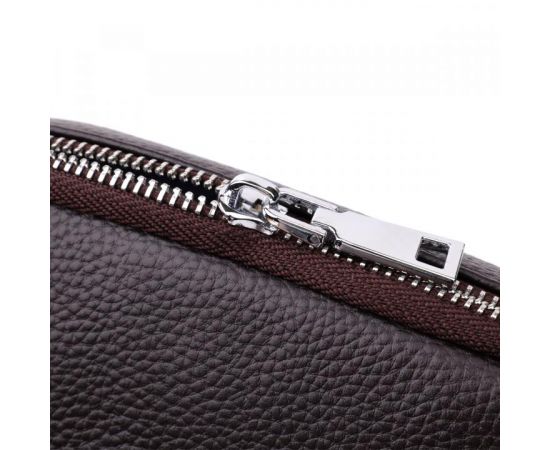 Купить Мужская вертикальная сумка из натуральной кожи Vintage 22863 Коричневый, фото , изображение 6, характеристики, отзывы