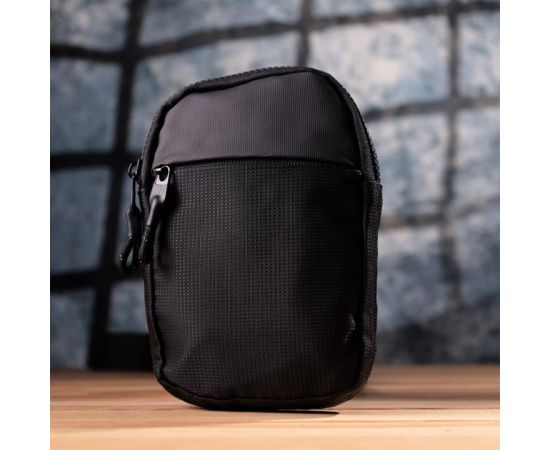 Купить Слинг сумка для путешествий из качественного текстиля Vintage 22866 Черный, фото , изображение 8, характеристики, отзывы