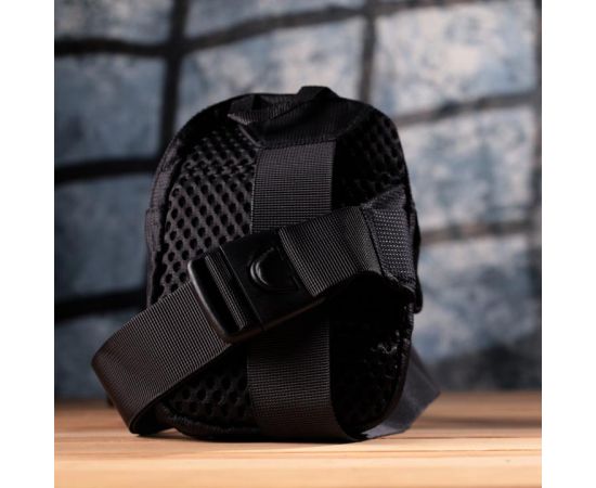 Купить Слинг сумка для путешествий из качественного текстиля Vintage 22866 Черный, фото , изображение 9, характеристики, отзывы