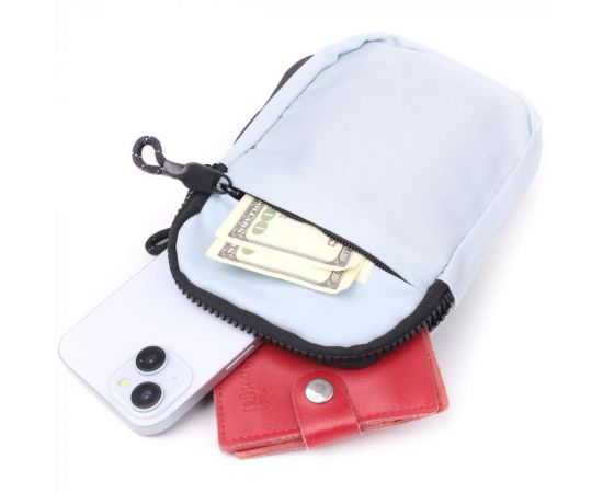 Купить Практичная слинг сумка для путешествий из качественного текстиля Vintage 22868 Голубой, фото , изображение 7, характеристики, отзывы