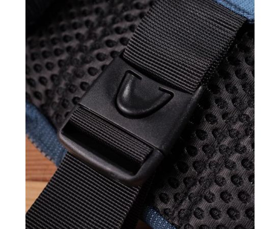 Купить Мужская слинг сумка для путешествий из качественного текстиля Vintage 22870 Синий, фото , изображение 10, характеристики, отзывы