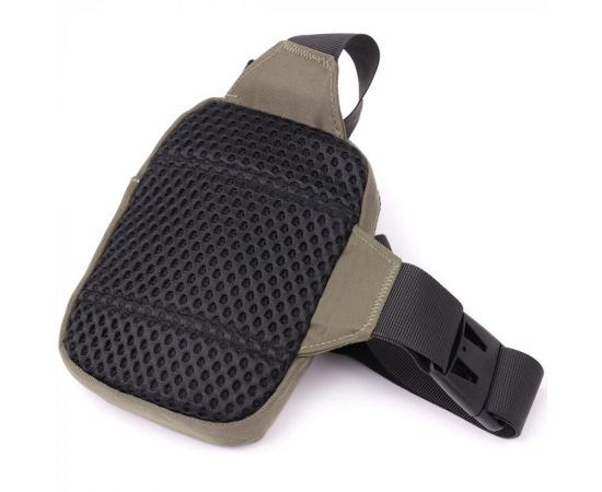 Купить Небольшая слинг сумка для путешествий из качественного текстиля Vintage 22871 Зеленый, фото , изображение 2, характеристики, отзывы