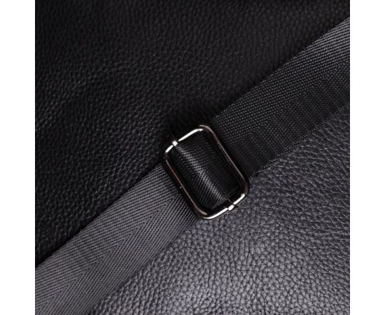 Купить Компактная мужская сумка на плечо из натуральной кожи Vintage 23021 Черный, фото , изображение 11, характеристики, отзывы