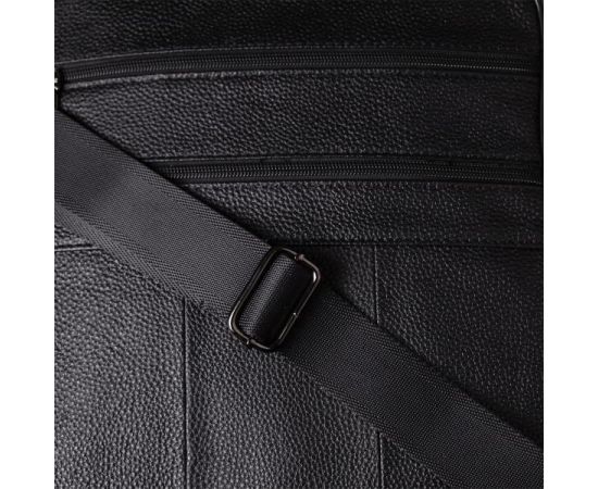 Придбати Сумка мужская с ручкой для переноса в руке из натуральной кожи Vintage 23029 Черный, image , зображення 11, характеристики, відгуки