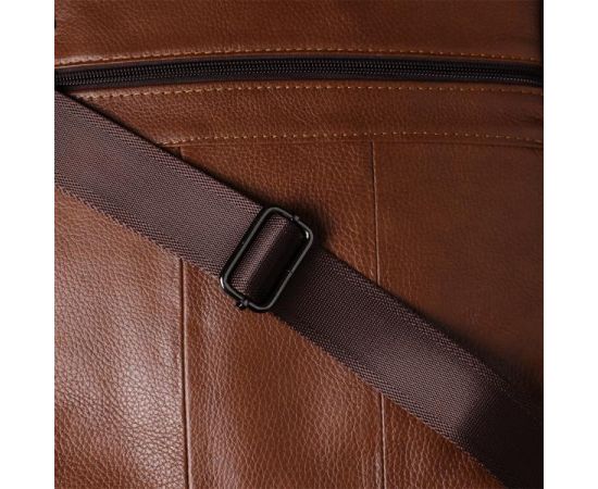 Купить Сумка мужская с ручкой для переноса в руке из натуральной кожи Vintage 23031 Светло-коричневый, фото , изображение 12, характеристики, отзывы